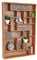 Mendler Setzkasten HWC-F35, Wandregal Sammlerkasten, Shabby-Look Vintage 70x45x8cm