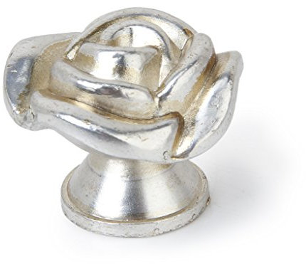 Antik-Silber-Rosen-Schrank, Schublade, Möbel, Türknauf, Zugbeschläge, 33 mm