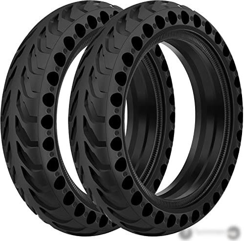 BABEJIA 2PCS Pneu 50/75-6.1 Trottinette Electrique, Améliorez votre Conduite avec Roues 8 1/2 x2 Tubless, Pneu Plein 8.5x2 Compatible avec Wispeed T855 et Xiaomi M365/Pro 2/3/3 Lite