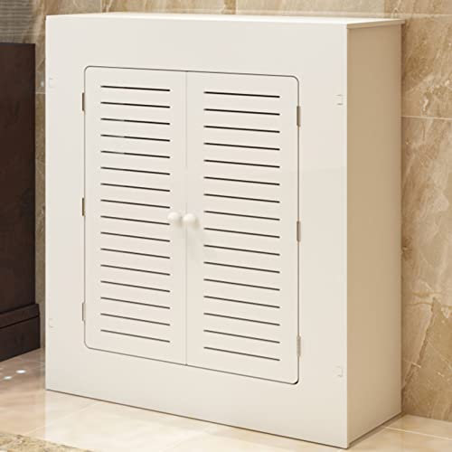 Radiator Cover Heater Heating Side Stand Cabinet, Wall Cupboard Storage Shelf Protective Cover, Heater Heating Cabinet with double doors, for Living Room Bedroom Home Office Furniture Decor