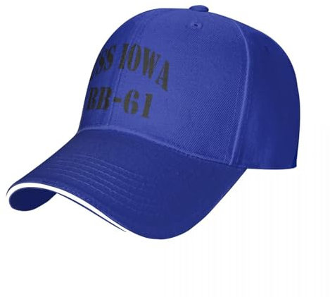 Basecap Neue USS Iowa (BB 61) SCHIFFSGESCHÄFT Baseballkappe Mode Luxus Frauen Hut Herren