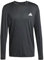 adidas Men's Train Essentials Stretch Long Sleeve T-Shirt, Black, 3XL