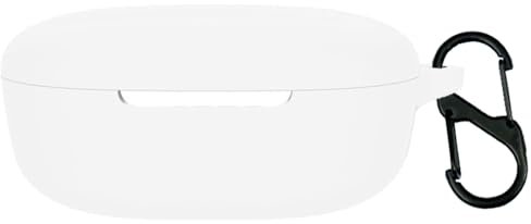 Custodia in silicone per Xiaomi Redmi Buds 4 Lite Cuffie Bluetooth Cover per Xiaomi Redmi Buds 4 Lite (Bianco)
