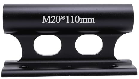 Drfeify Blocco di Montaggio a Forcella per Bici in Lega di Alluminio Leggero, M20 X 110, per Portabici, Perno Passante, Blocco per Bici, Staffa Non Necessaria