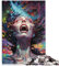 Jigsaw Puzzles for Adults 1000 Piece horror art Educational Stress Relief Toy Puzzle great 10.27 in x 14.96 in for teenager Age 14 Up