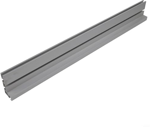 Aluminium Miter Gauge Track 75 Type T-Slot Bar for Table Saw Fence Router Table Sliding Bracket Woodworking Jig Fixture Rail For CNC Machine T Track System Workbench Stop Silver(600mm)