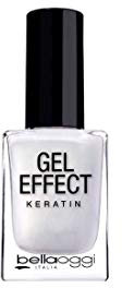 BELLAOGGI Gel Effect Keratin Smalto Effetto Gel + Keratina :, White Angel, 10 Millilitro