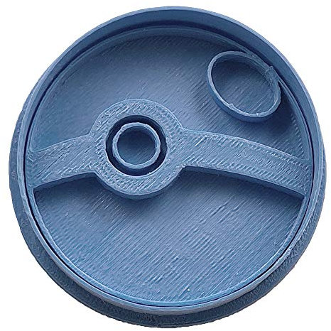 Cuticuter Pokeball - Taglia-biscotti, blu
