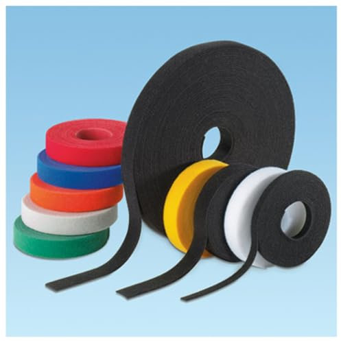 Dönges Universal-Klettband 20 mm, grün (Befestigungsbinder Kabelband Kabelbinder Klettband Klettbinder Klettkabelbinder Montageband Montagebinder Straps Strapse Wiederöffnungsbinder)