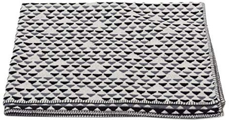 David Fussenegger - Deco - Plaid - Wohndecke - Dreiecke - Filz/grau - 130 x 200 cm