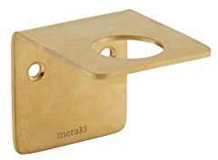 Meraki Supply Support Mural Finition Laiton brossé Taille Unique
