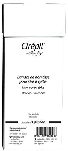 Cirepil Vliesstreifen Für Waxing, Cellulose, 1er Pack(1 x 60 g)