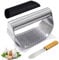 NILICAN knoblauchpresse küchenwerkzeug knoblauchschäler profi ginger crusher ergonomischer arbeitssparender crusher knoblauchpresse wippe edelstahl