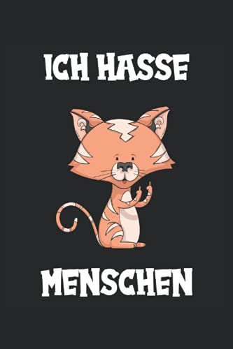 Mittelfinger Katze: Notizbuch