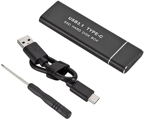 Multibao M.2 SATA Adapter USB 3.0 to NGFF SSD External Enclosure Storage Case Adapter Aluminium B Key NGFF SATA3 Caddy UASP 5Gbps