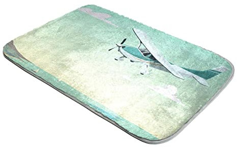 Shag Teppich, ultraweich, Plüsch, Kunstfell, Teppiche, Cessna Fly at Daytime