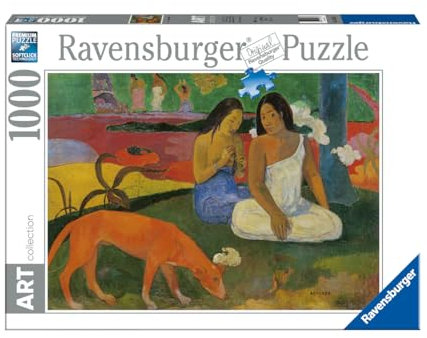 Ravensburger Puzzle - 17533 Gauguin: Arearea, Art Collection - 1000 Teile Puzzle für Kinder und Erwachsene ab 14 Jahren