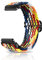 CeiBand 18mm/19mm/20mm/22mm Nylon Trenzadas Correa, Mujer Hombre Solo Loop Elástica Bracelet Deportiva Universal Muñequeras Pulseras de Repuesto Cómodo Transpirable - Colorido