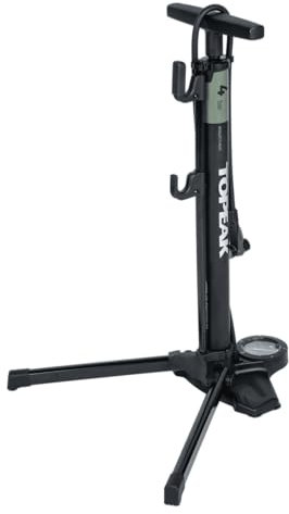 Topeak Unisex - Adult Transformer Mountain EX Pump, Black and Yellow, 65.9 x 23.6 x 24.3 cm