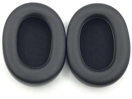 YanLan Elite 85h Ear Cushions for Jabra Elite 85h Over-EarHeadphones,Replacement Elite 85h Earpads Synthetic Leather Foam Cushions Pads (black)
