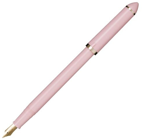セーラー万年筆 Sailor Fude DE Mannen Calligraphy Fountain Pen with Special Tip (40 Degrees, Pearl Pink 12-0150-031)