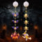 Bseical Ventana De Halloween Decoracion, Ventanas Luces A Pilas De Halloween, Luces Halloween Con Ventosas, 8 Modos, Luces De Decoracion Halloween Interior (C)