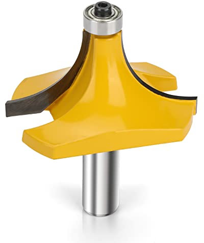 Yueqing Zhongji 1 Radius Roundover Router Bit roundover router bits 1/2 shank Edge Forming Roundover Bit Bead Rounding Over Edging Bit 1 inch roundover bit Carbide Corner Rounding Over Bit