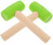 ifundom 2st Holzspielzeug Für Kinder Mallet-Spielzeug Babyspielzeug Kinderspielzeug Lustige Spielzeuge Hammerspielzeug Für Kinder Kleine Schlagspielzeuge Kleiner Schlaghammer Green Hölzern