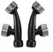 ZiStarlilife Lot de 2 arroseurs d'eau d'extérieur à double tête - Buses d'arrosage haute tension - Système d'arrosage pour herbe, plantes, fleurs, légumes