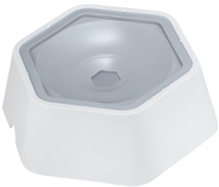 Tränke für Haustiere, langsamer Wasserspender, auslaufsicher, spritzfrei, für Haustiere im Freien und unordentliche Trinker