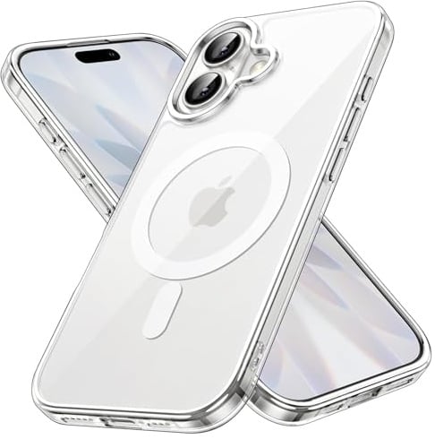 KK KENIK Case For iPhone SE 2022 / SE 2020/8 / 7, Clear Shockproof Strong Magnetic Compatible, Hybrid Transparent Protection, Compatible phone For iphone SE 2022/2020 / 8/7