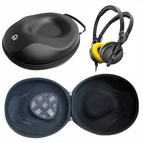 V-MOTA Cajas de maleta compatibles con auriculares Sennheiser HD 25SP y HD 25-1 II, HMEC 25 y HMDC 25 y HMD 25-XQ