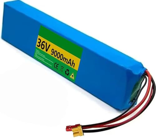 36V 9Ah Vélo Électrique Scooter Batterie Batterie de E-Bike 36V Li-ION Battery Batterie Trottinette Électrique For 200W 350W 500W 750W With Built In BMS Charger XT90
