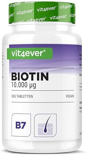 vit4ever Biotine - 10 000 mcg - 365 Comprimés