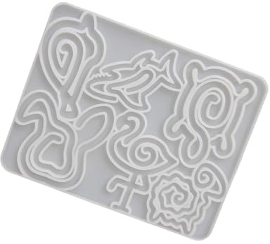 Kreative Tier-Charm-Büroklammer-Lesezeichen, Silikonform, sicher, leicht zu reinigen, unverzichtbar für Geschenke, Dekoration, Tier-Clip für Geschenk