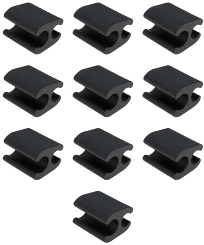 LT Easiyl 10pcs Bicycle Brake Cable Clip for Bke 4mm and 5mm Shifter Cable