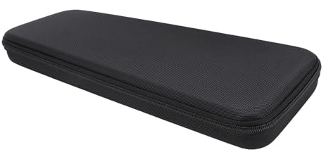 Jiawu Estuche Rígido para Teclas MX S, Estuche Rígido Resistente Al Agua a Prueba de Golpes para Teclado Inalámbrico, Bolsa de Almacenamiento Dura con Forro Suave Antiestático para Teclas MX Avanzadas