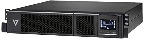 V7 UPS1RM2U1500-1E UPS 1500VA Rack Mount 2U EU, Black