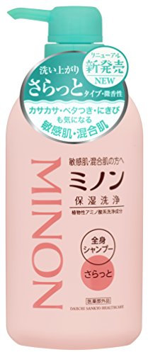 Minon whole body shampoo smooth type 450ml