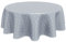 Wachstuch Tischdecke Abwaschbar, pflegeleicht, abwischbar, Rund 160cm, Sterne, Hellgrau