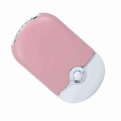 Sonew USB Mini Fan Air für Wimpernverlängerung, tragbarer Handventilator, Schnelltrocknendes Wimpernverlängerungswerkzeug, Farbe ROSA/GRÜN/LILA(02)