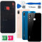 Eonpam Vitre Arrière pour Huawei P20 Lite Origine Couvercle Batterie Remplacement avec Lentille de Caméra + Kit Réparation (Noir)