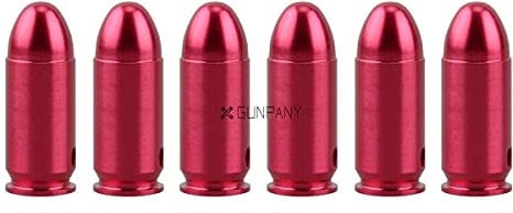 Vector Optics Trainings- / Übungspatronen, Snap-Caps, Pufferpatronen für alle gängigen Kaliber (Für Kaliber .45 ACP Auto)