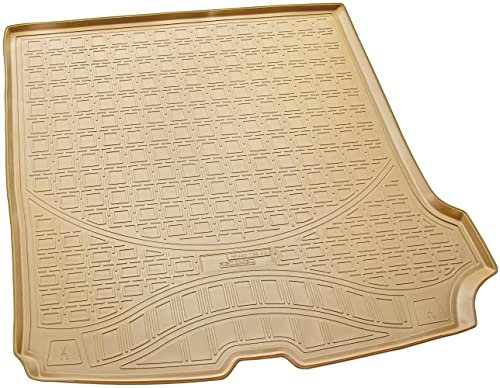 Recambo Gummi Kofferraumwanne Premium passend für Volvo V90 II + V90 Cross Country | BJ ab 2016 | passgenau mit Rand | Beige