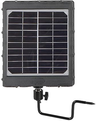 Folgtek 3W 8000mAh Solarpanel 3 Ausgang 12V 9V 6V, Externer Eingang 5V/2A IP66 Wasserdicht Tragbar Outdoor Wiederaufladbar Stromversorgung Solarpanel für Wildkamera, Mobiler Strom