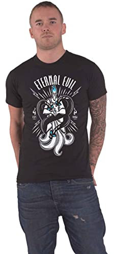 Disney T Shirt Hercules Hades Eternal Evil Logo Official Unisex Black L