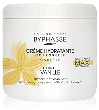 Moisturising Body Cream Byphasse Vanilla (500 ml)