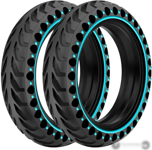 BABEJIA 2PCS E Scooter Reifen 50/75-6.1 Tubeless, Werten Sie Ihr Scooter auf mit Reifen 8 1/2 x2, Vollgummireifen 8.5x2 Kompatibel mit Soflow SO4/SO3, Xiaomi 3/3 Lite/M365/Pro 2, Hiboy S2