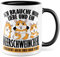 Meerschweinchen Tasse lustige Meerschwein Kaffeetasse Geschenk Kaffee-Becher Meersau süß Geschenkidee Mädchen Kollegin Humor Tante Freundin Cartoon Aufdruck witzig Haustier Ferkel (Weiß/Schwarz)