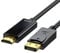 VIEVRE 4K DisplayPort zu HDMI Kabel 1M für Monitor, Projektor, Laptop, PC, AMD, TV - Kompatibel Mit Display Port